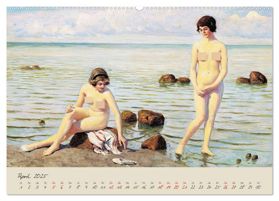 Strandgefühle (CALVENDO Premium Wandkalender 2025)