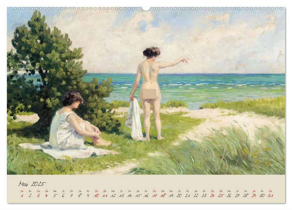 Strandgefühle (CALVENDO Premium Wandkalender 2025)