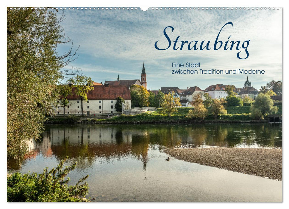 Straubing, eine Stadt zwischen Tradition und Moderne (CALVENDO Wandkalender 2025)