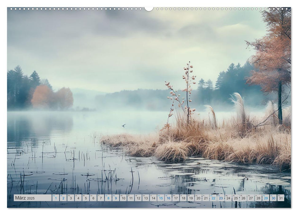 Magische Nebelmomente (CALVENDO Premium Wandkalender 2025)