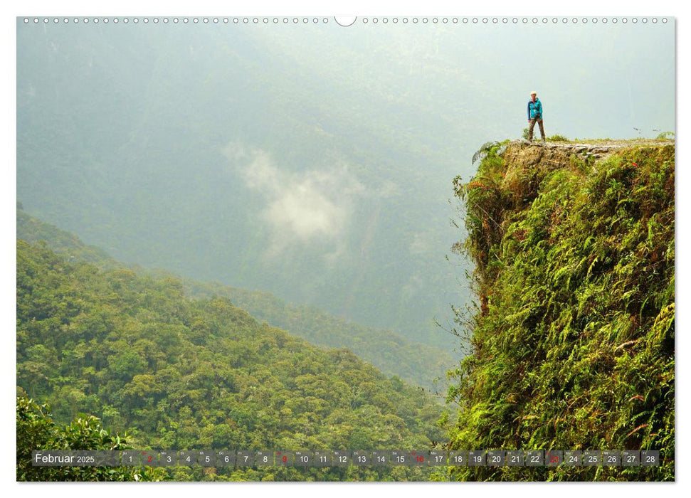 Bolivien - Eine Wanderreise (CALVENDO Wandkalender 2025)