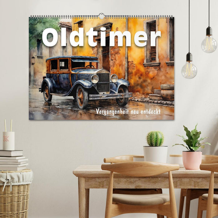 Oldtimer - Vergangenheit neu entdeckt (CALVENDO Wandkalender 2025)