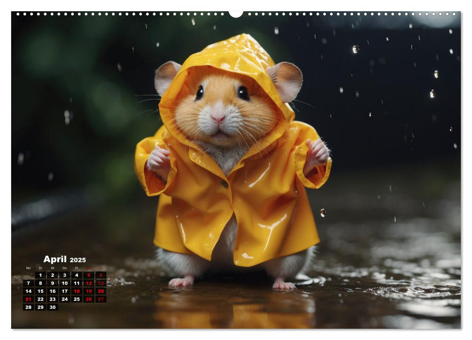 Hamstertage (CALVENDO Wandkalender 2025)