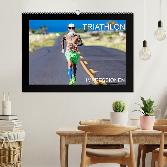 TRIATHLON Impressionen (CALVENDO Wandkalender 2025)