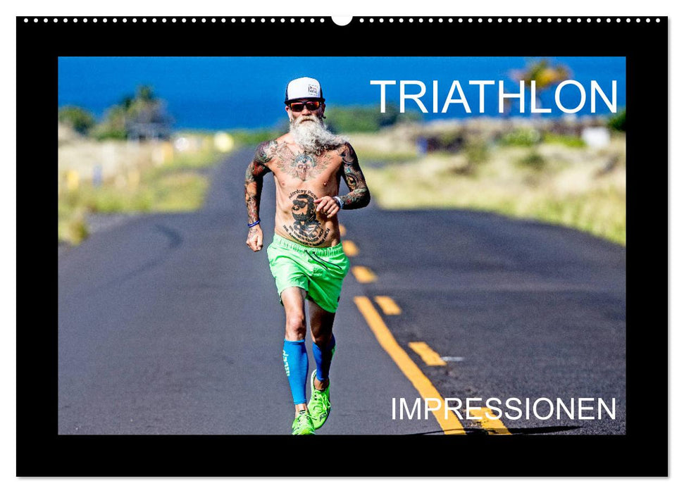 TRIATHLON Impressionen (CALVENDO Wandkalender 2025)