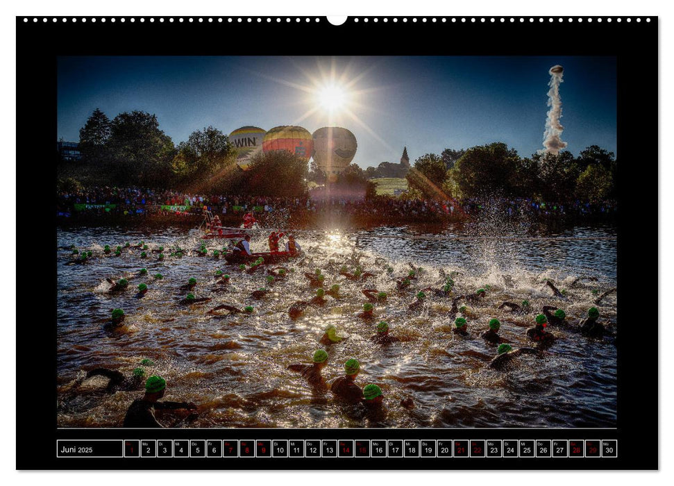 TRIATHLON Impressionen (CALVENDO Wandkalender 2025)