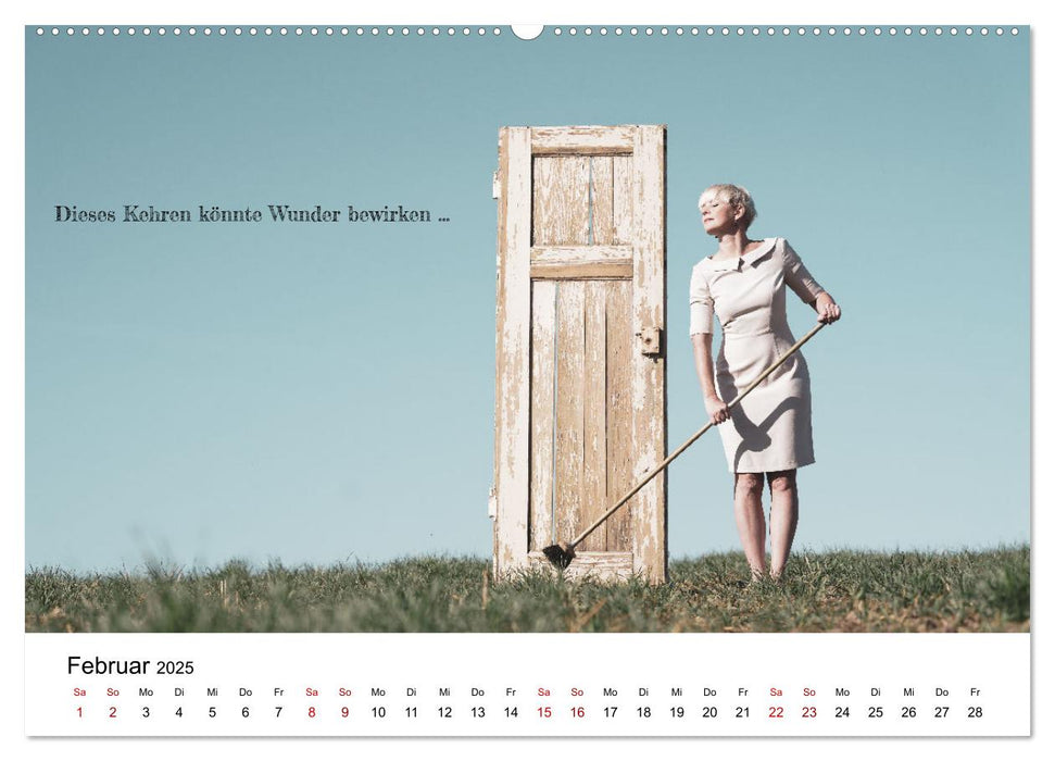 RAUSGEPUTZT UND GLATTGESPIEGELT (CALVENDO Premium Wandkalender 2025)