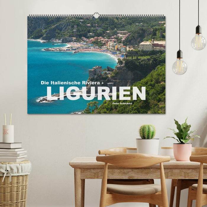 Die Italienische Riviera - Ligurien (CALVENDO Wandkalender 2025)