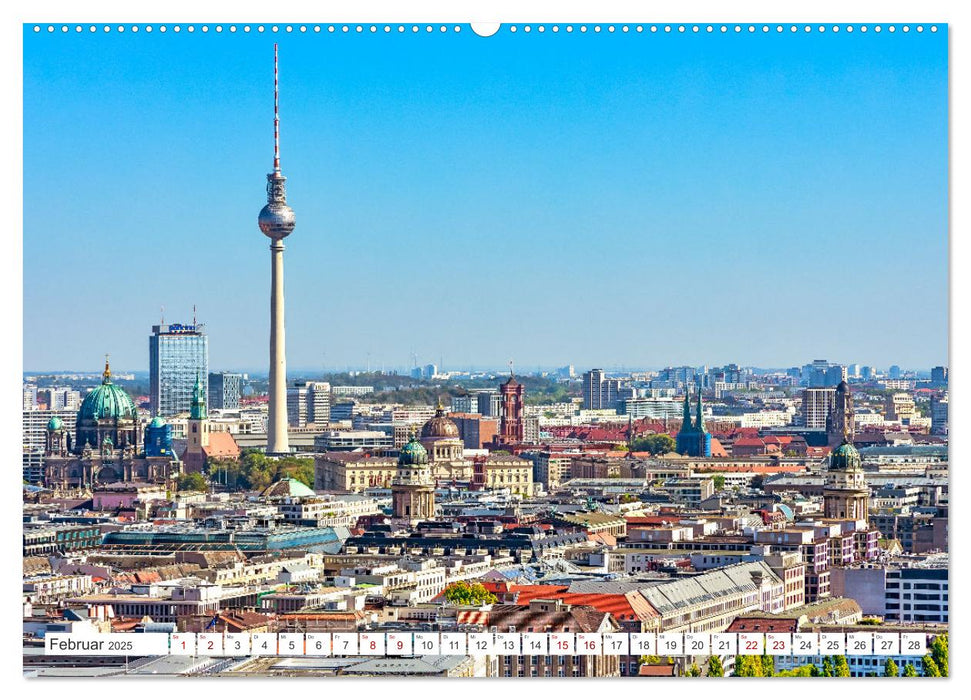 Berlin - Impressionen aus der deutschen Hauptstadt (CALVENDO Premium Wandkalender 2025)