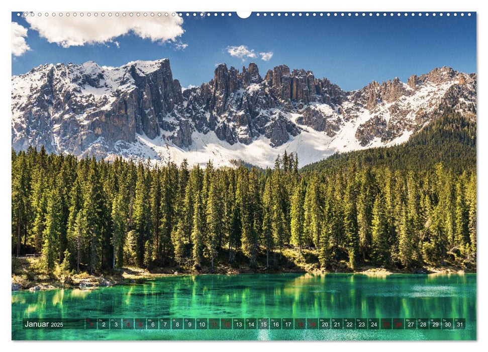 Bella Italia - Berge und Meer (CALVENDO Wandkalender 2025)