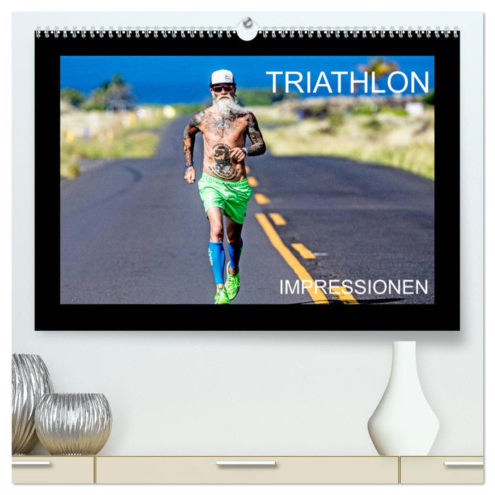 TRIATHLON Impressionen (CALVENDO Premium Wandkalender 2025)