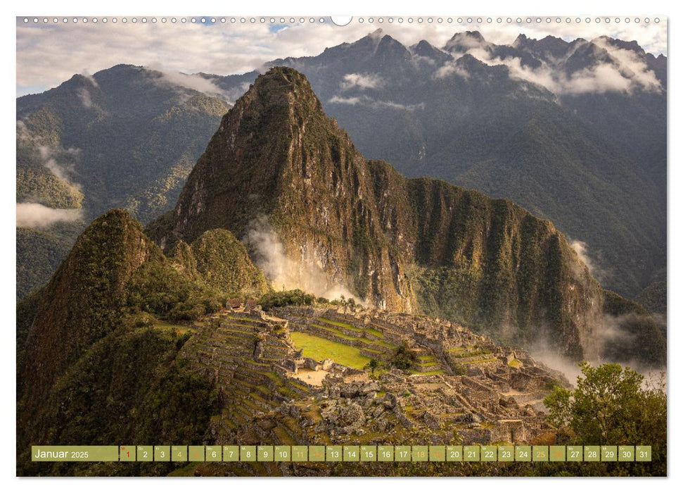 Peru - Bunte Vielfalt von Machu Picchu bis zur Atacama Wüste (CALVENDO Wandkalender 2025)