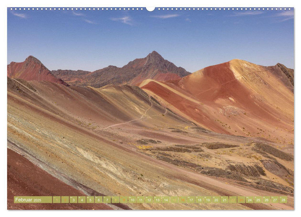 Peru - Bunte Vielfalt von Machu Picchu bis zur Atacama Wüste (CALVENDO Wandkalender 2025)