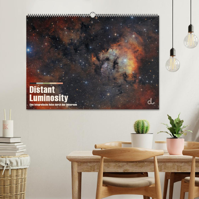 Distant Luminosity: Eine fotografische Reise durch das Universum (CALVENDO Wandkalender 2025)