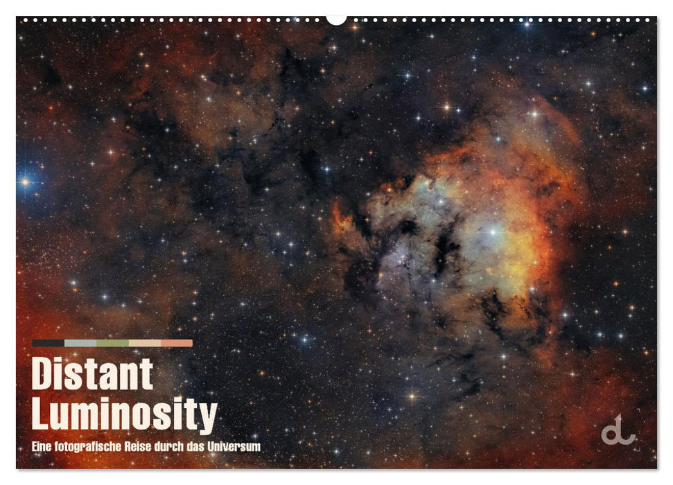 Distant Luminosity: Eine fotografische Reise durch das Universum (CALVENDO Wandkalender 2025)