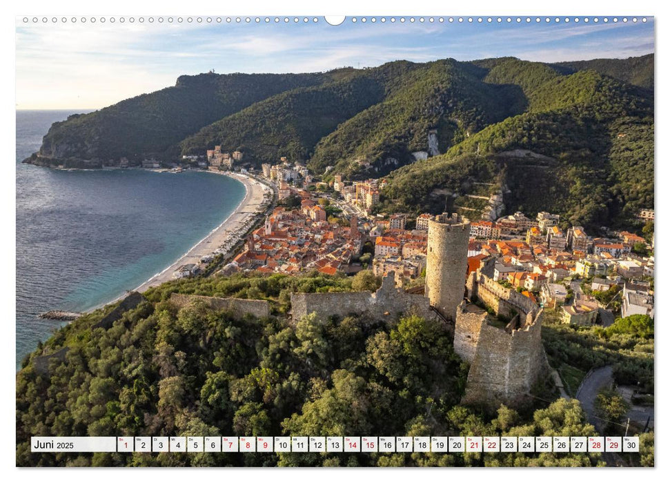 Die Italienische Riviera - Ligurien (CALVENDO Premium Wandkalender 2025)