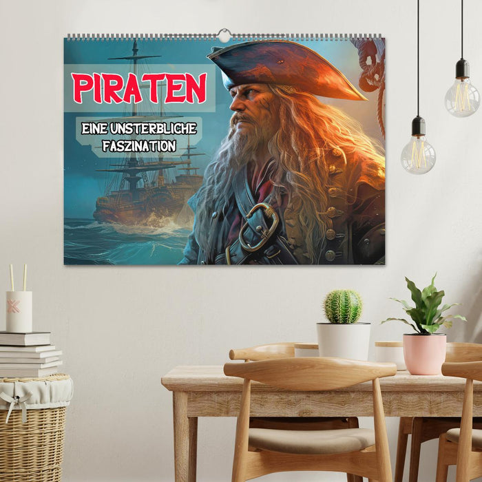 Piraten - Eine unsterbliche Faszination (CALVENDO Wandkalender 2025)