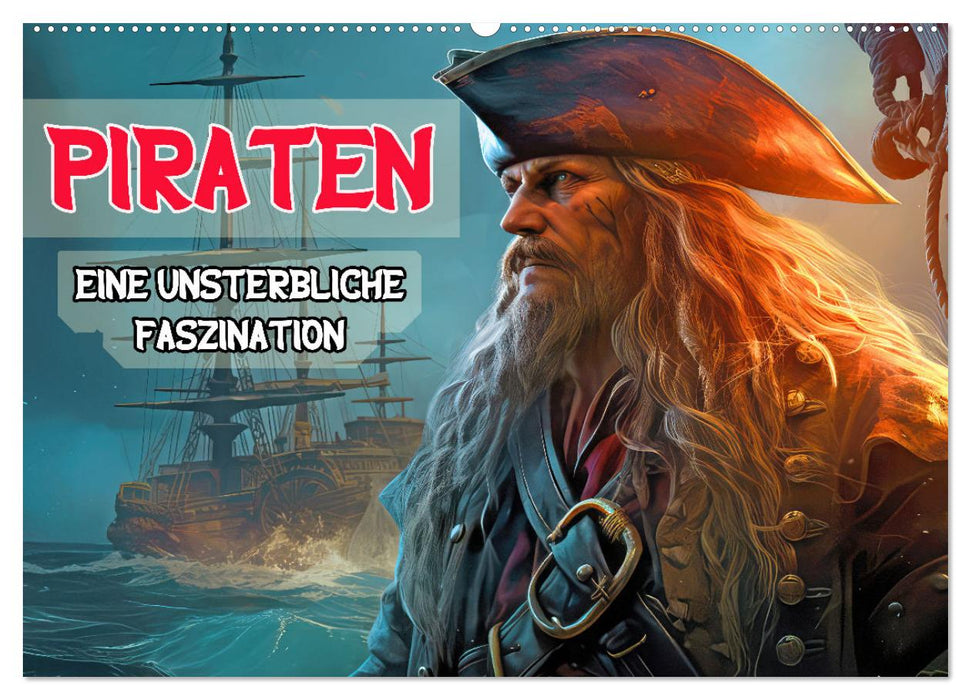 Piraten - Eine unsterbliche Faszination (CALVENDO Wandkalender 2025)