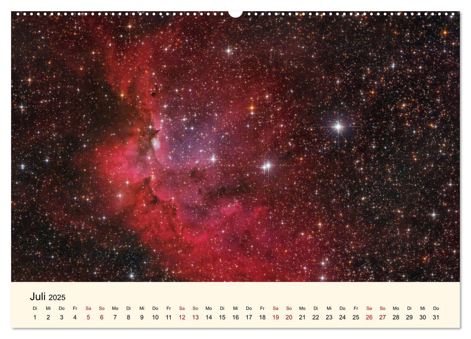 Distant Luminosity: Eine fotografische Reise durch das Universum (CALVENDO Premium Wandkalender 2025)