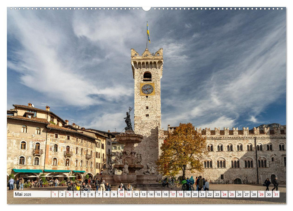 Trient und das Trentino (CALVENDO Premium Wandkalender 2025)