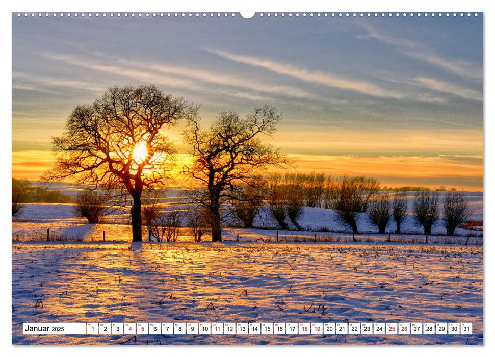 Unser schönes Mecklenburg (CALVENDO Wandkalender 2025)