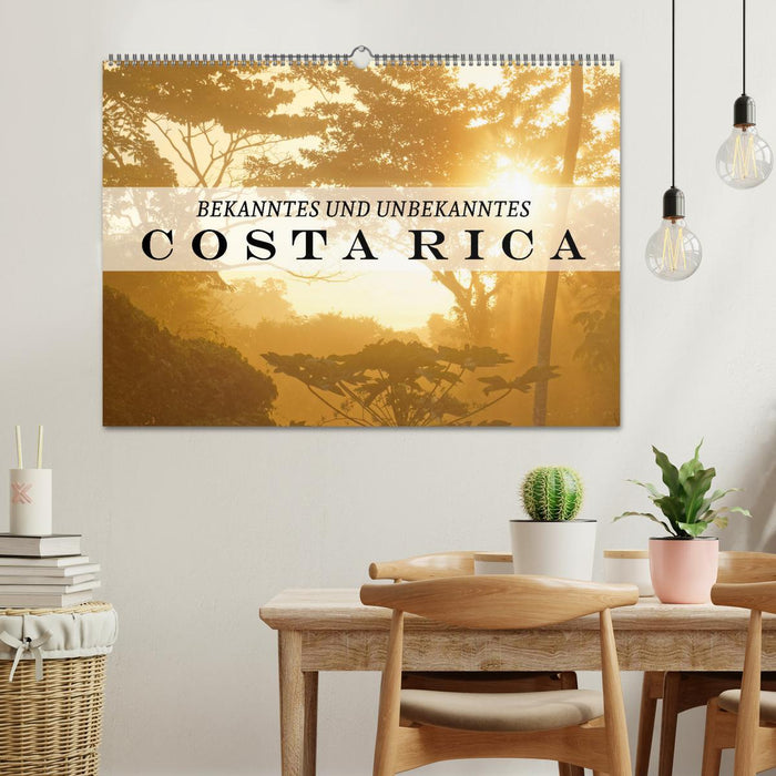 Bekanntes und Unbekanntes Costa Rica (CALVENDO Wandkalender 2025)