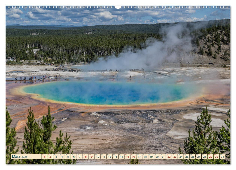 Wyoming, South Dakota Colorado (CALVENDO Wandkalender 2025)