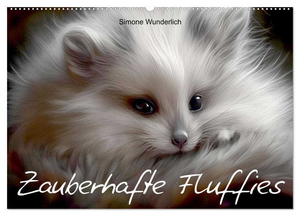 Zauberhafte Fluffies (CALVENDO Wandkalender 2025)