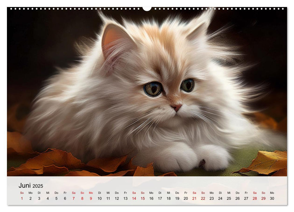 Zauberhafte Fluffies (CALVENDO Wandkalender 2025)