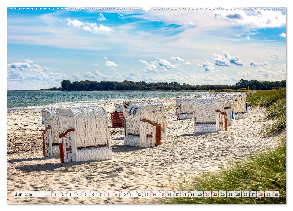 Faszination Schlei (CALVENDO Premium Wandkalender 2025)