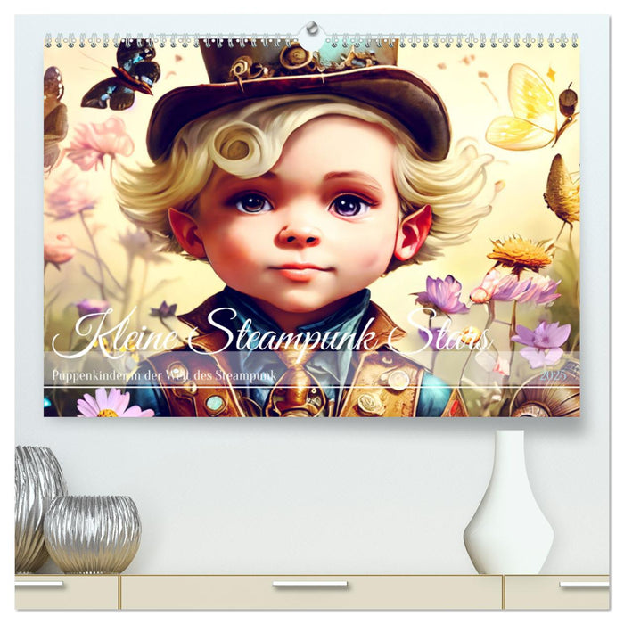 Kleine Steampunk Stars (CALVENDO Premium Wandkalender 2025)