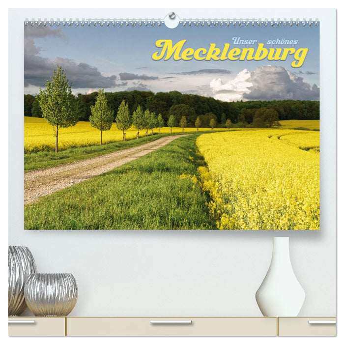 Unser schönes Mecklenburg (CALVENDO Premium Wandkalender 2025)