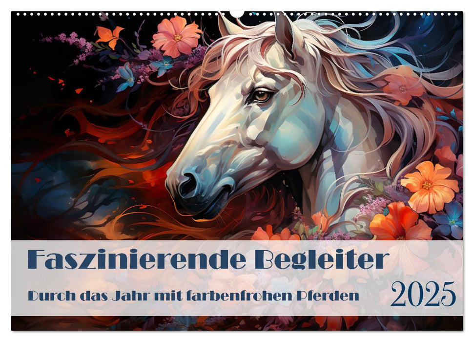 Faszinierende Begleiter (CALVENDO Wandkalender 2025)