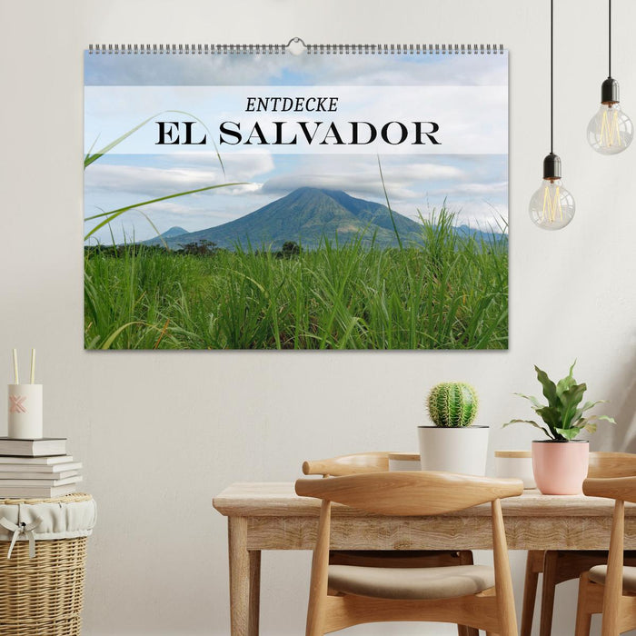 Entdecke El Salvador (CALVENDO Wandkalender 2025)