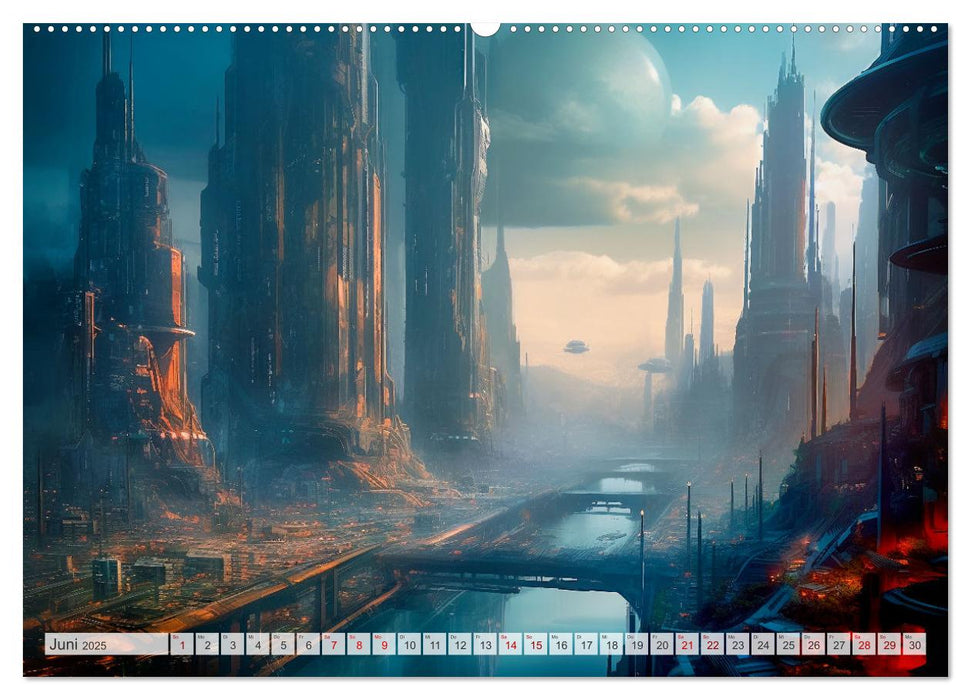 Gigapolis (CALVENDO Wandkalender 2025)