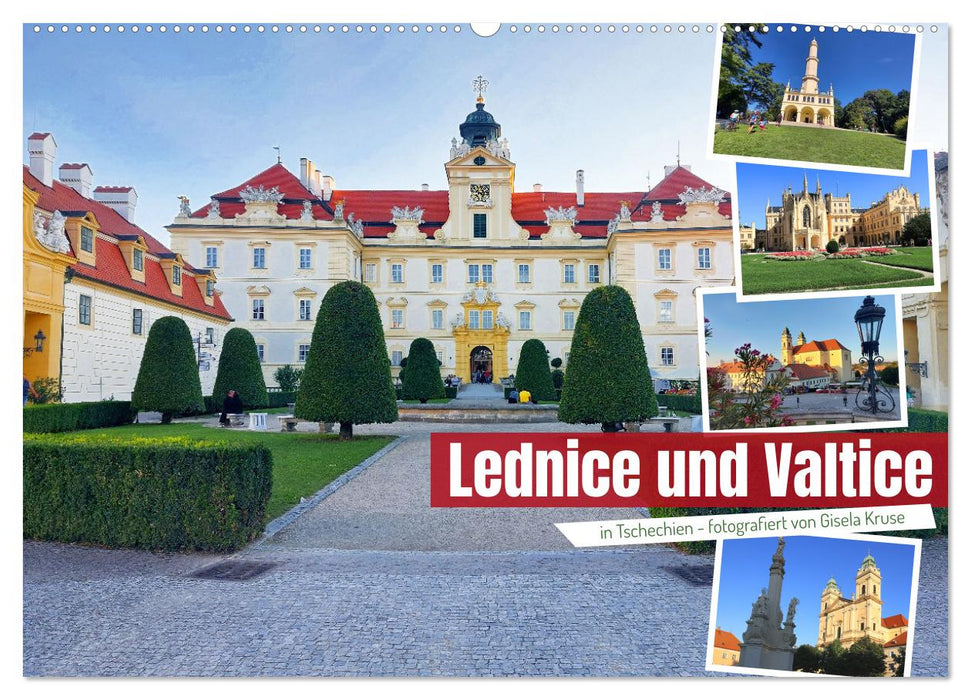 Lednice und Valtice in Tschechien (CALVENDO Wandkalender 2025)