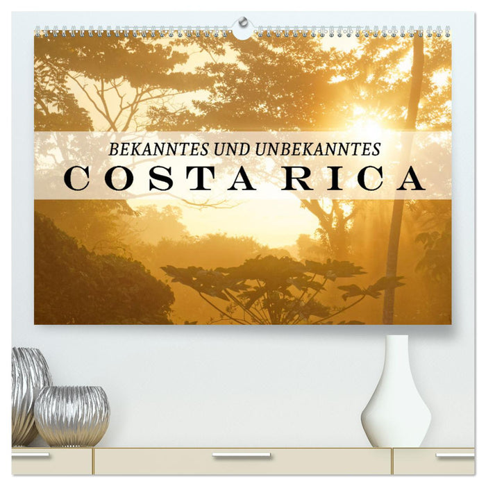 Bekanntes und Unbekanntes Costa Rica (CALVENDO Premium Wandkalender 2025)