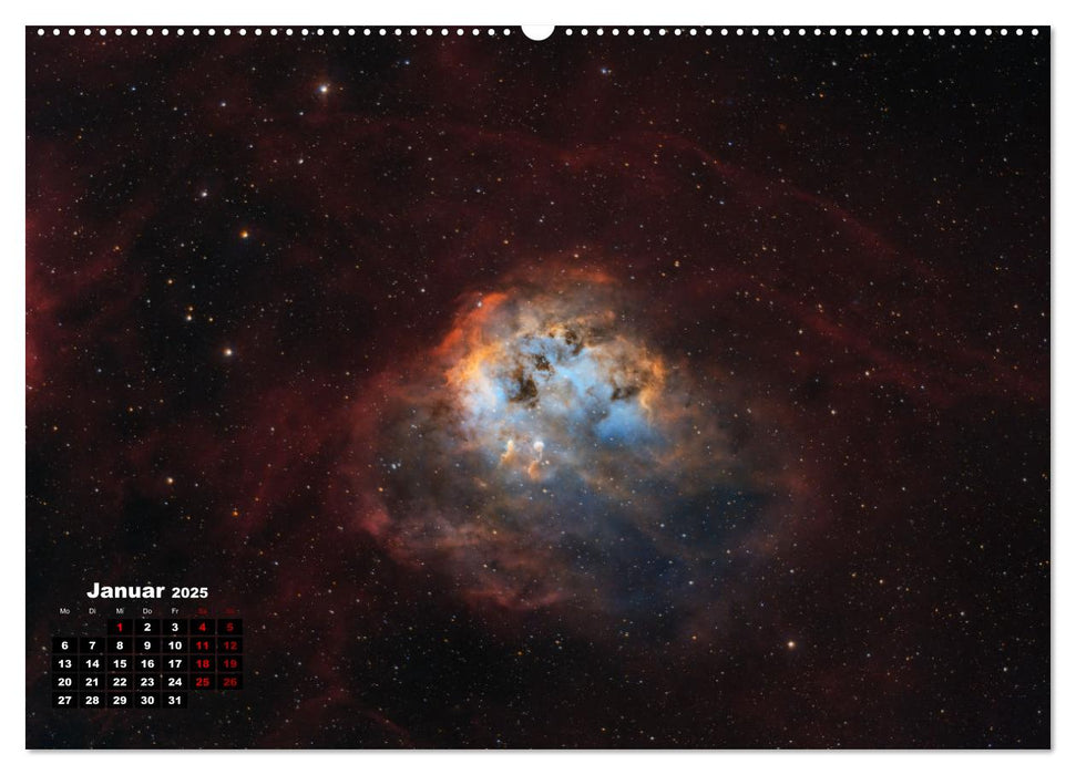 InfinityAstro - die Unendlichkeit im Bild - Astrofotos von Roland Schliessus (CALVENDO Wandkalender 2025)