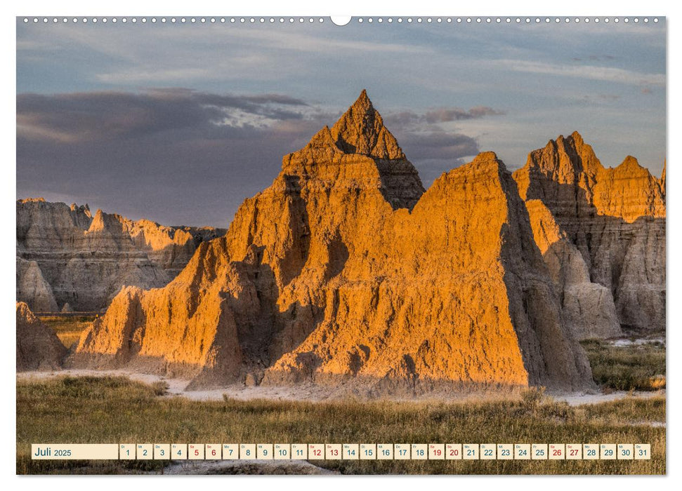 Wyoming, South Dakota Colorado (CALVENDO Premium Wandkalender 2025)