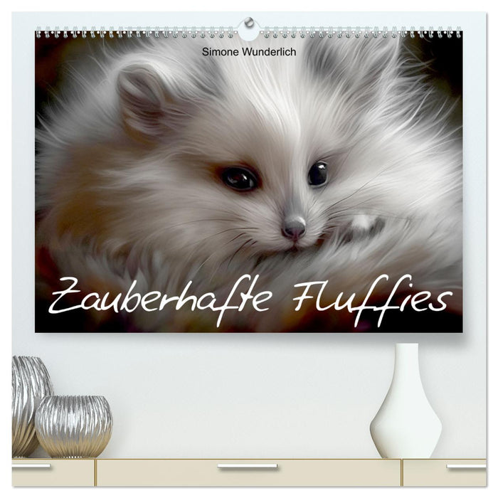 Zauberhafte Fluffies (CALVENDO Premium Wandkalender 2025)