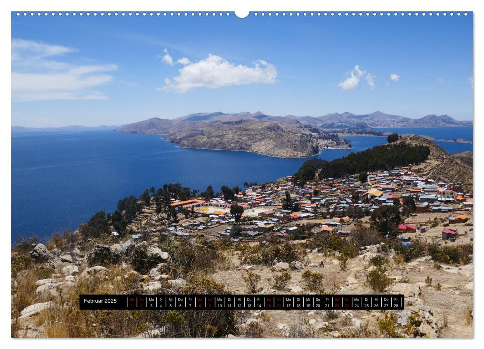 Bolivien - Unterwegs im Hochland (CALVENDO Wandkalender 2025)