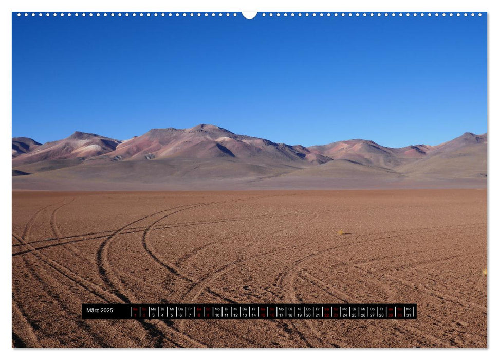 Bolivien - Unterwegs im Hochland (CALVENDO Wandkalender 2025)