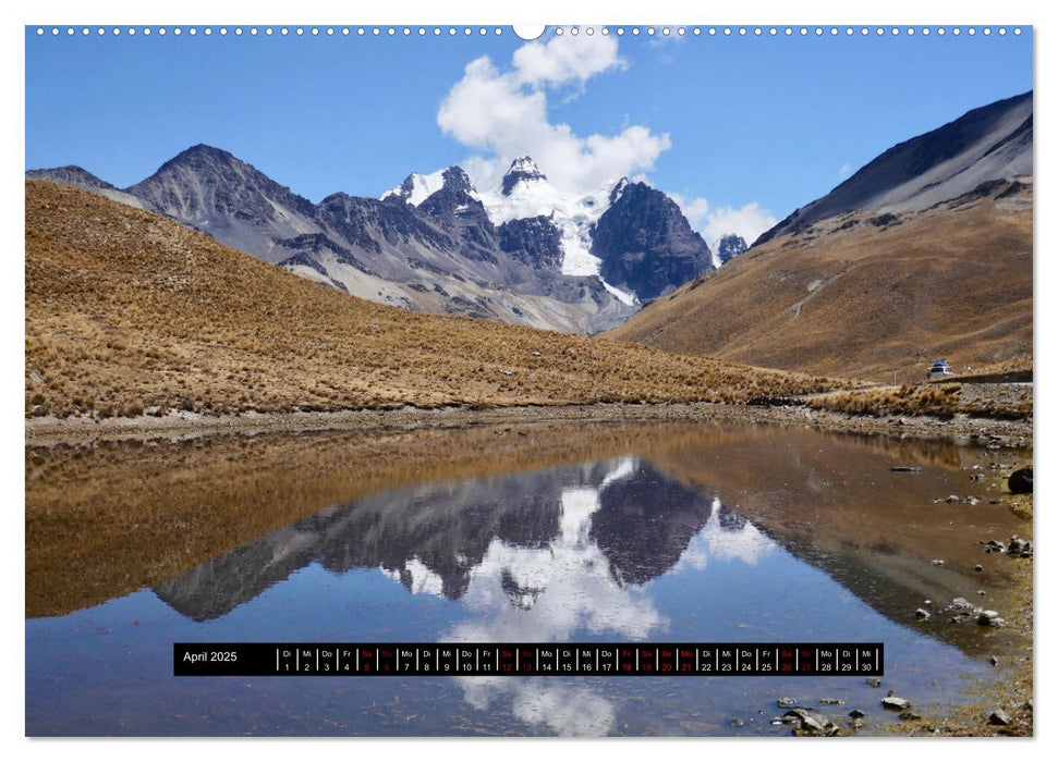 Bolivien - Unterwegs im Hochland (CALVENDO Wandkalender 2025)