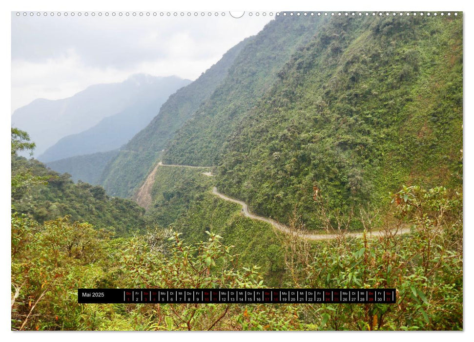 Bolivien - Unterwegs im Hochland (CALVENDO Wandkalender 2025)