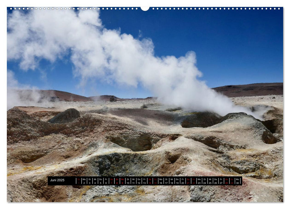 Bolivien - Unterwegs im Hochland (CALVENDO Wandkalender 2025)