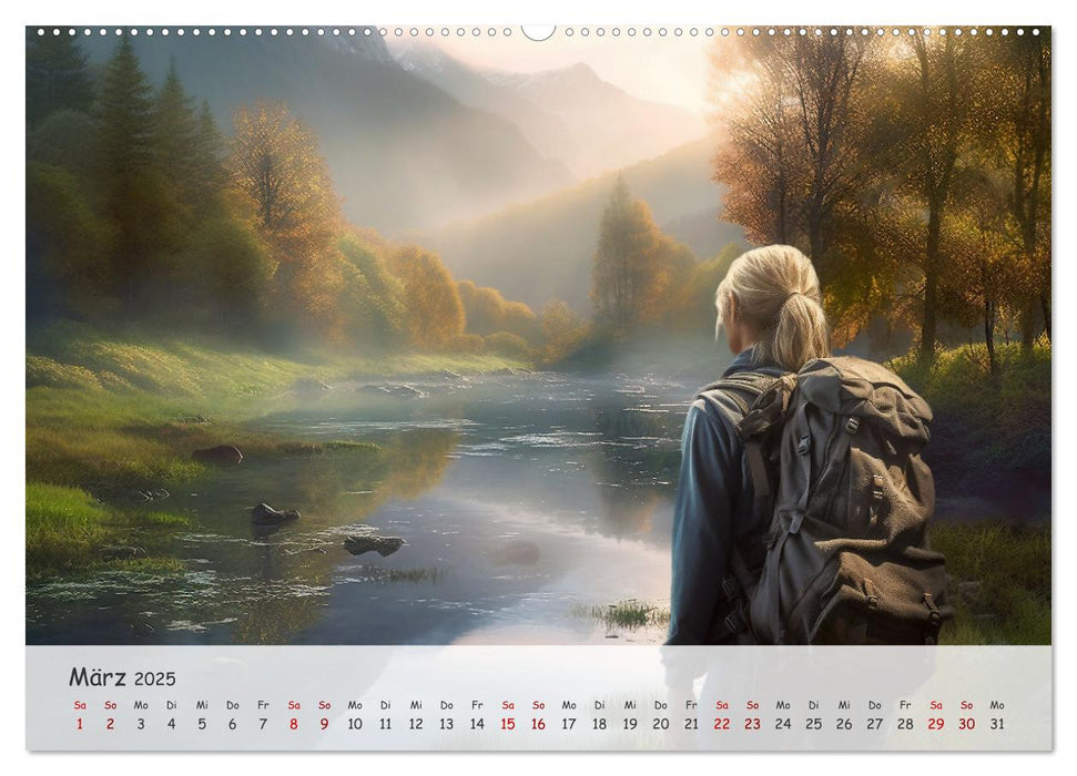 Die Stille des Nordens (CALVENDO Premium Wandkalender 2025)