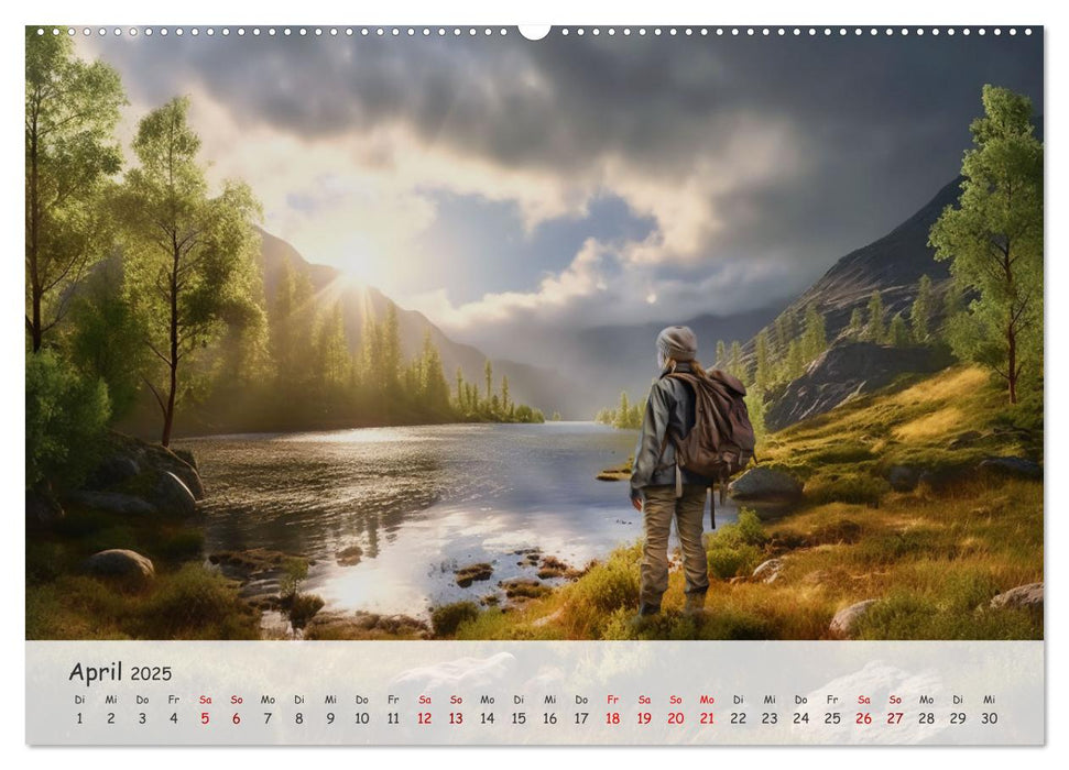 Die Stille des Nordens (CALVENDO Premium Wandkalender 2025)