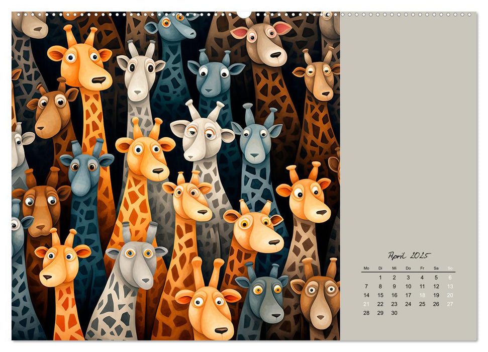 Tierisches Gewimmel (CALVENDO Wandkalender 2025)