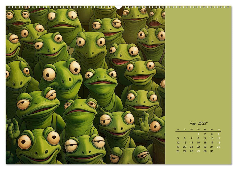 Tierisches Gewimmel (CALVENDO Wandkalender 2025)