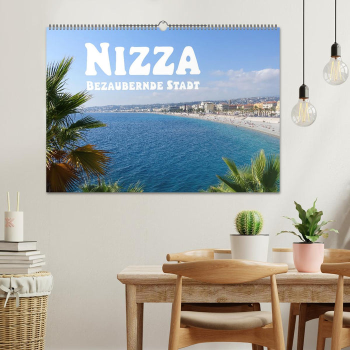 Nizza Bezaubernde Stadt (CALVENDO Wandkalender 2025)